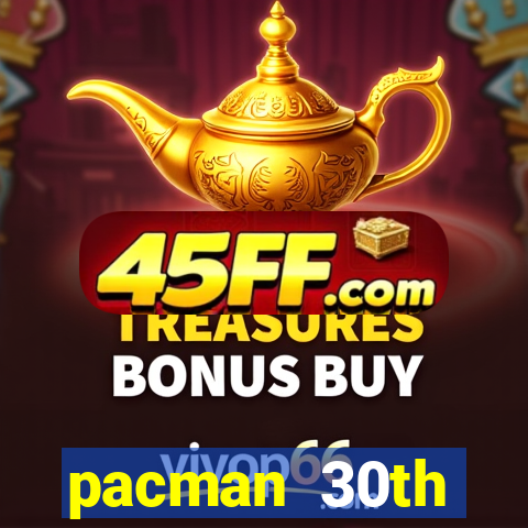 pacman 30th anniversary sonic